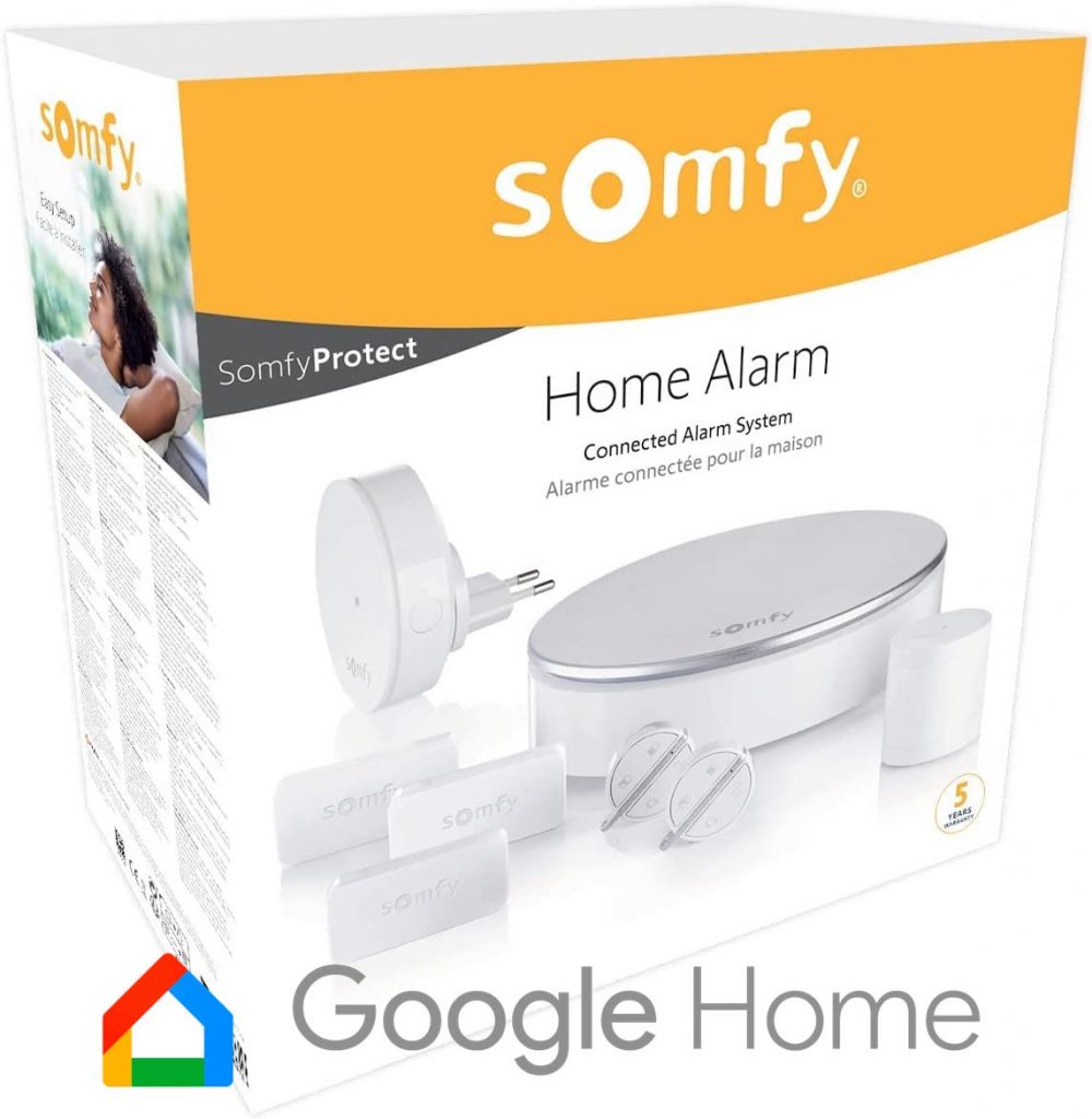 Alarmas compatibles con Google Home