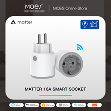 Enchufe Moes WiFi Smart compatible con Matter